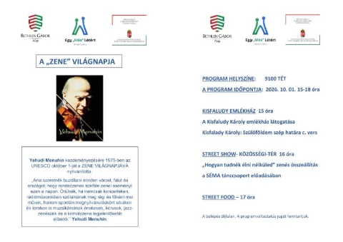 A zene világnapja - Tét